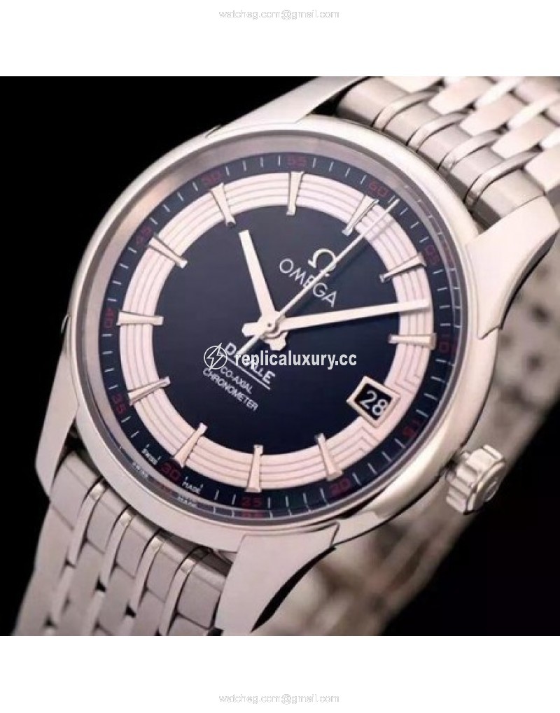 Omega De Ville 41MM Stainless Steel Black 