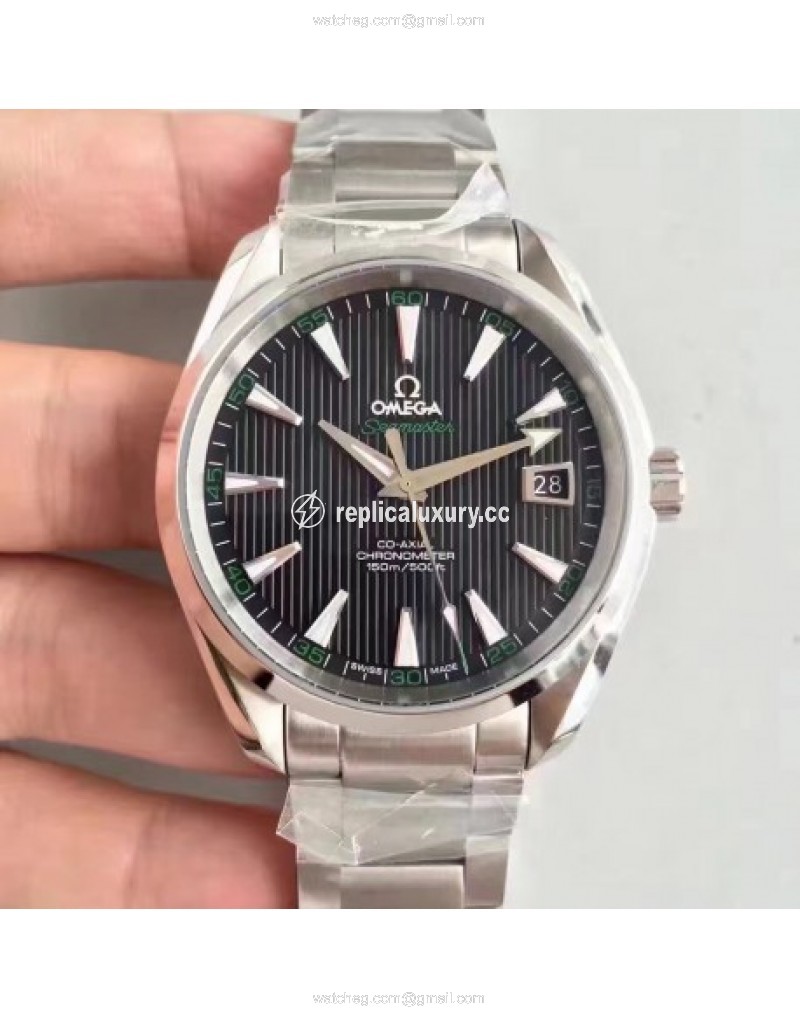 Omega Seamaster Aqua Terra 150M Master Golf Edition 231.10.42.21.01.001 KW Stainless Steel Black 