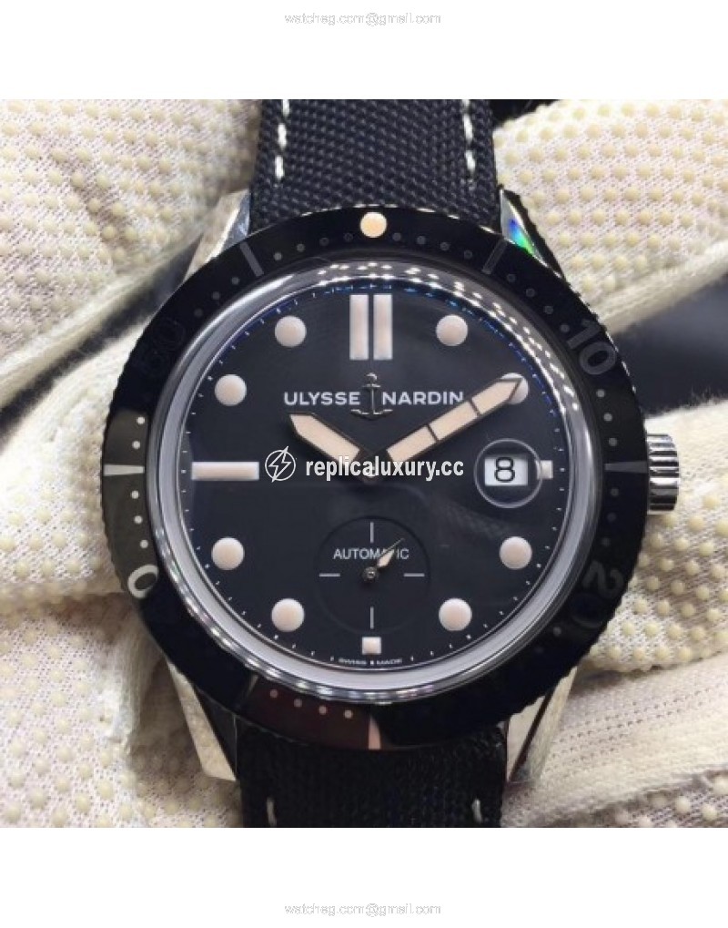Ulysse Nardin Diver Le Locle 3203-950 SY Stainless Steel Black 