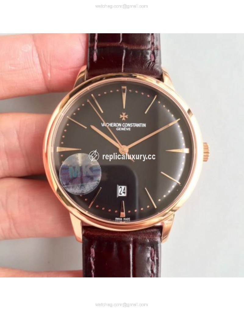 Vacheron Constantin Patrimony 85180/000R-9166 MK Rose Gold Black 
