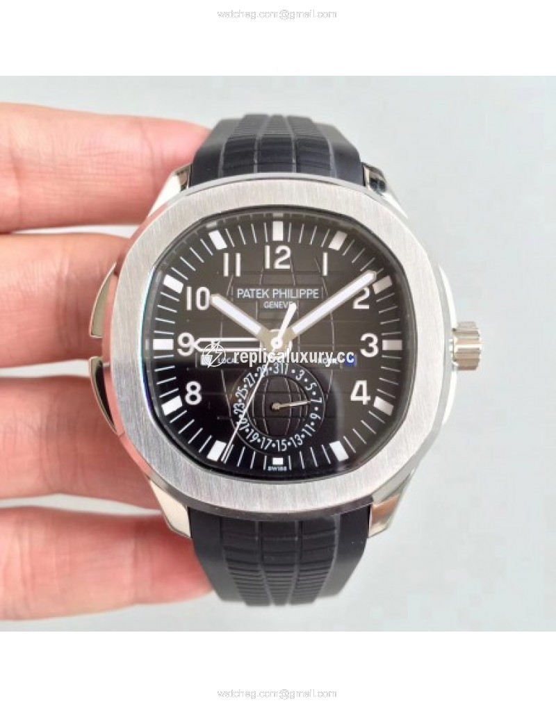 Patek Philippe Aquanaut Travel Time 5164A-001 MP Stainless Steel Black 