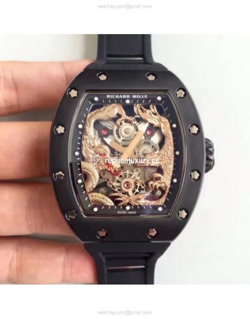 Richard Mille RM57-01 Jackie Chan PVD Rose Gold 