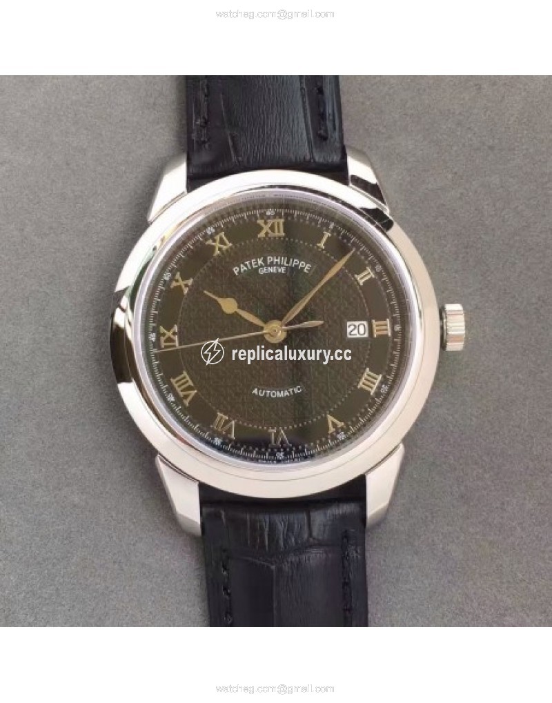 Patek Philippe Calatrava 5296 Stainless Steel Black 