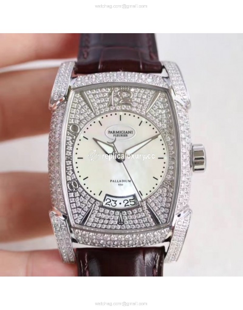 Parmigiani Fleurier Kalpa Grande PFC124.0000300 AF Stainless Steel & Diamonds Diamond 