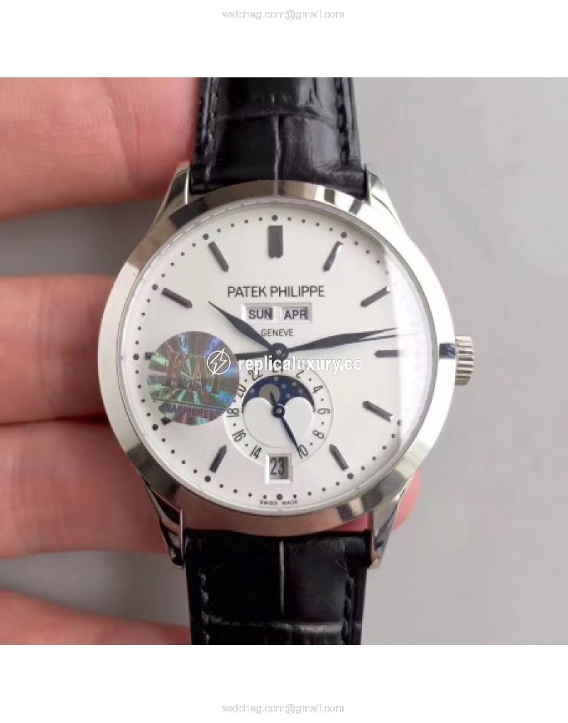Patek Philippe Annual Calendar 5396G KM Stainless Steel White 