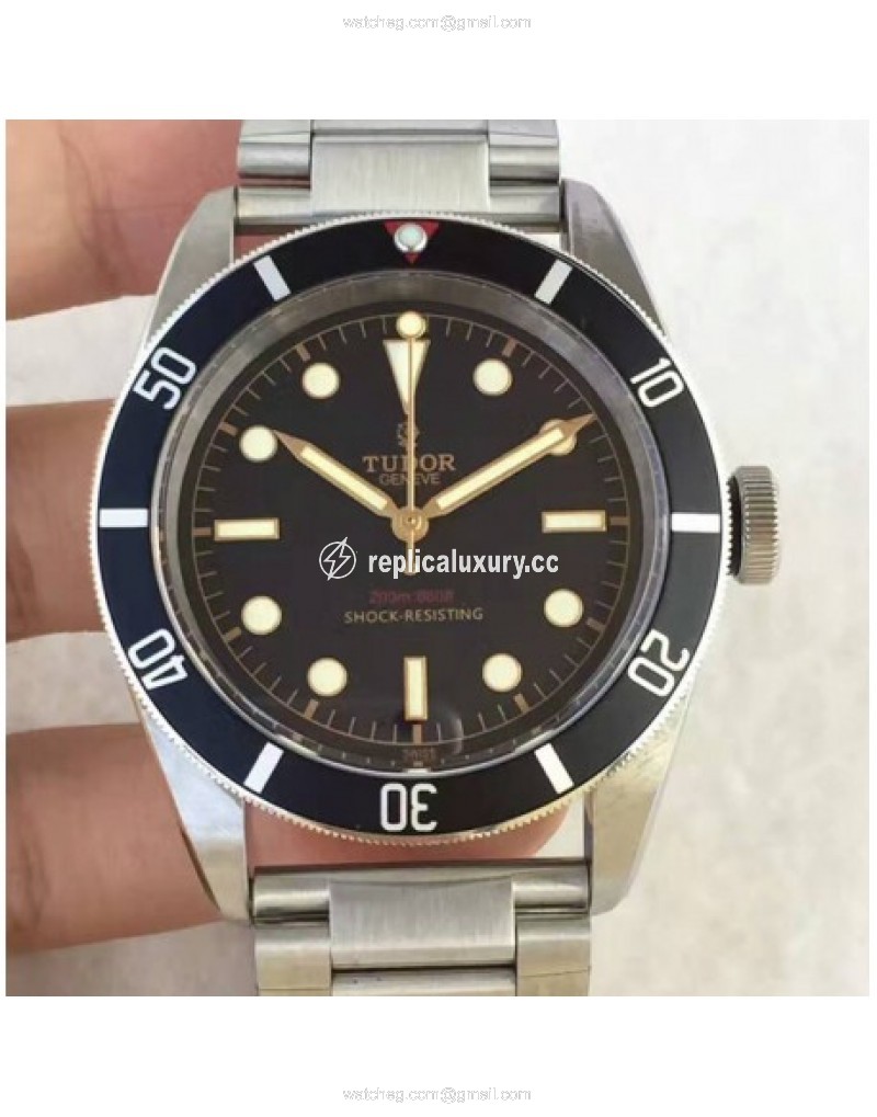 Tudor Heritage Black Bay One 7923/001 ZF V5 Stainless Steel Black 