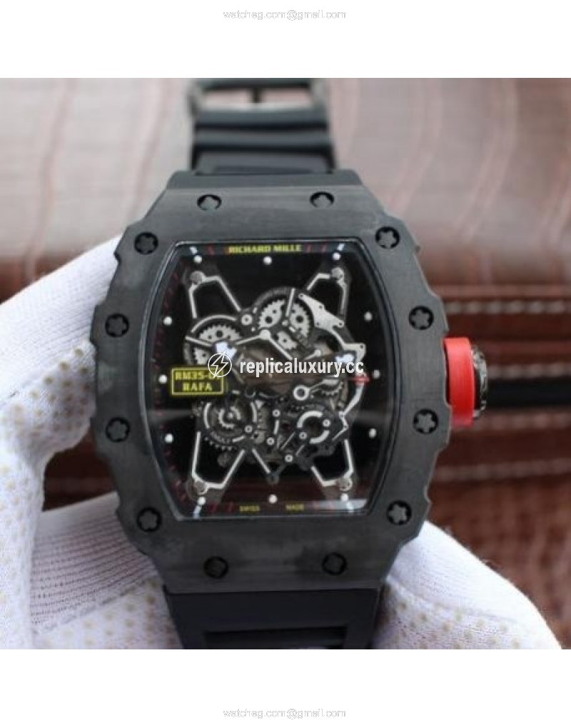 Richard Mille RM035-01 Rafa Forged Carbon Black 