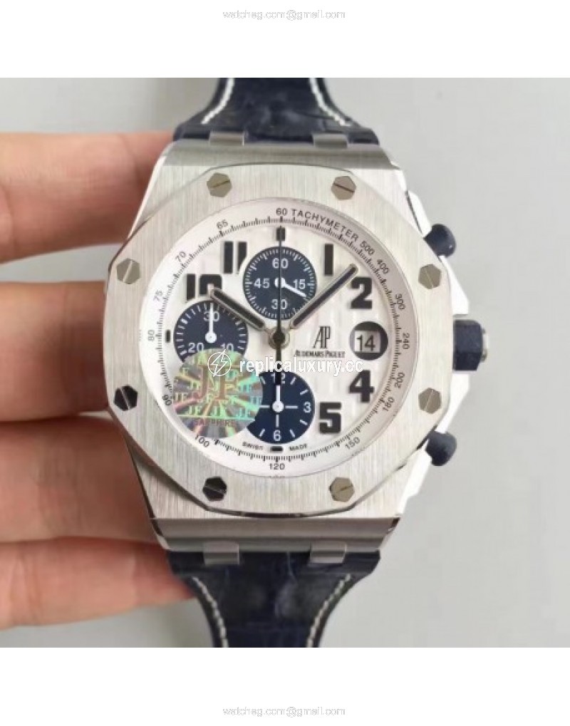 Audemars Piguet Royal Oak Offshore Navy 26170ST.OO.D305CR.01 JF V2 Stainless Steel White 