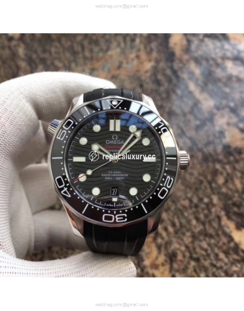 Omega Seamaster Diver 300M 210.32.42.20.01.001 VS V2 Stainless Steel Black 