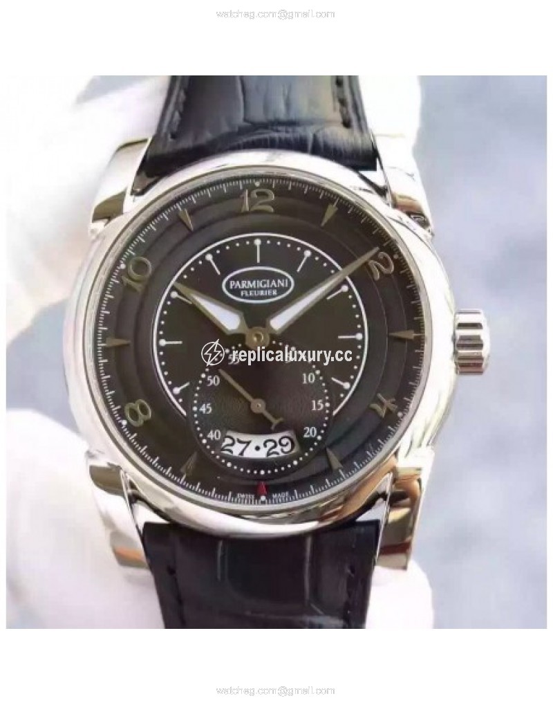 Parmigiani Fleurier Kalpa Tonda PF012510 Stainless Steel Black 