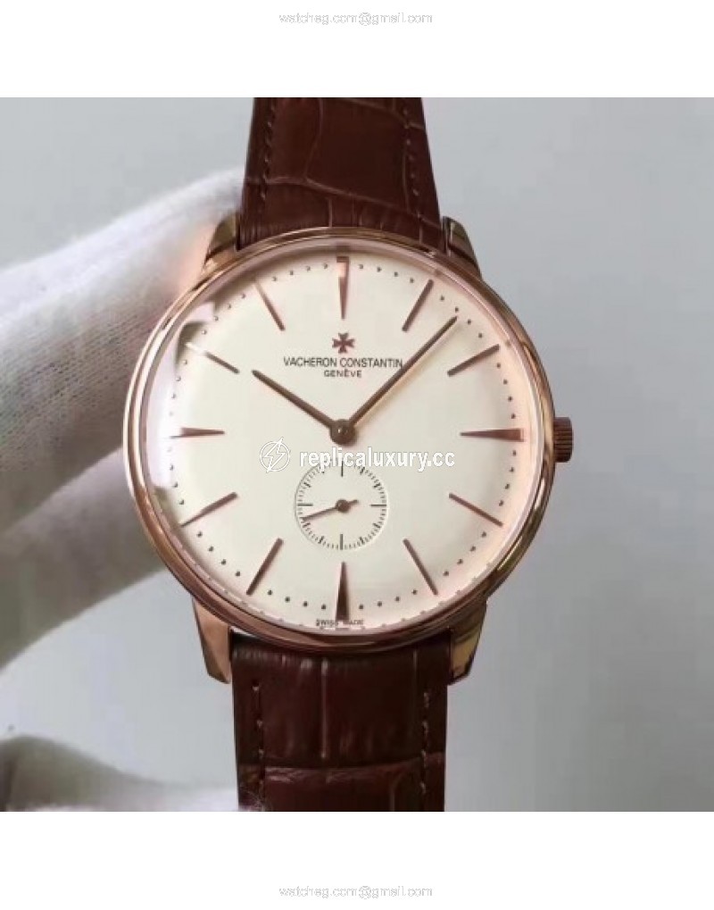 Vacheron Constantin Patrimony 1110U/000R-B085 Noob Rose Gold White 
