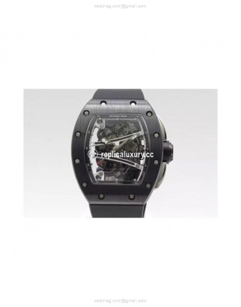 Richard Mille RM59-01M Black Ceramic Black Skeleton 