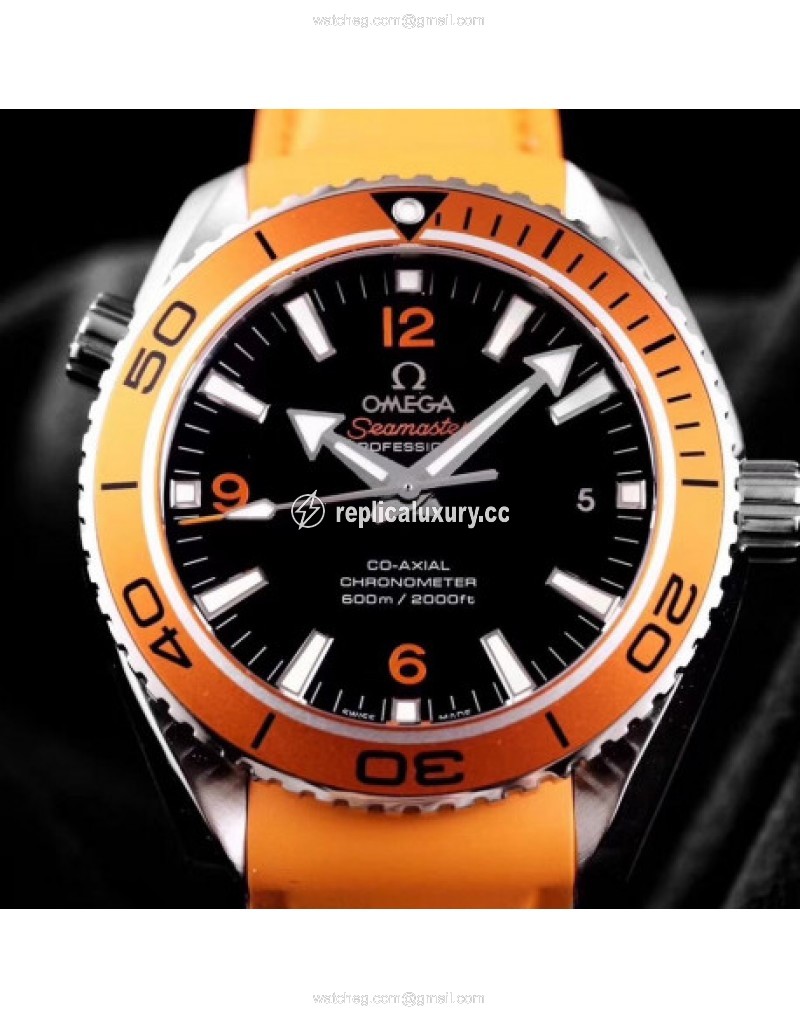 Omega Seamaster Planet Ocean 600M 42MM 232.32.42.21.01.001 VS Stainless Steel Black 