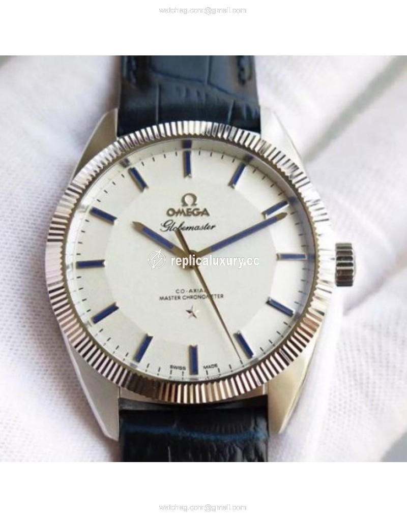 Omega Constellation Globemaster 39MM Stainless Steel White 