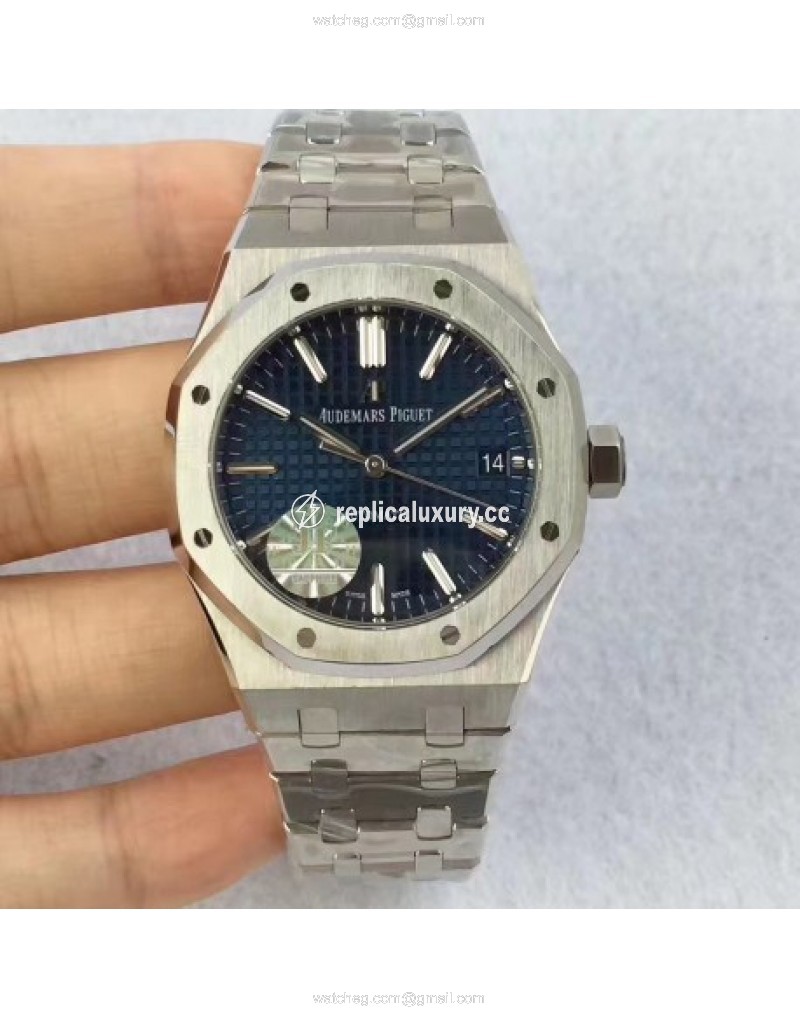 Audemars Piguet Royal Oak 15450 JF Stainless Steel Blue 