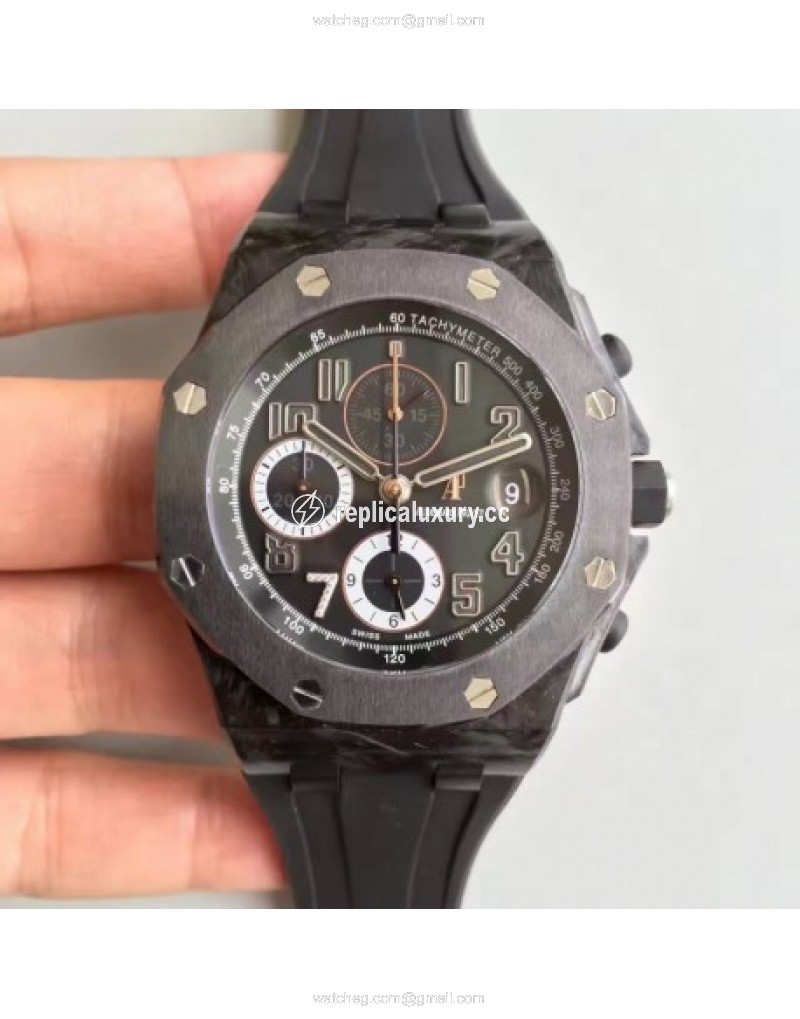 Audemars Piguet Royal Oak Offshore Ginza 7 26205AU.OO.D002CR.01 JF V2 Forged Carbon Black 