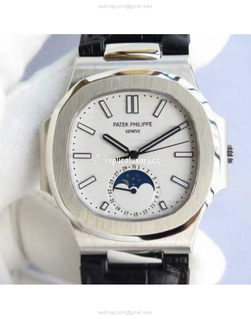 Patek Philippe Nautilus 5726 Stainless Steel White 