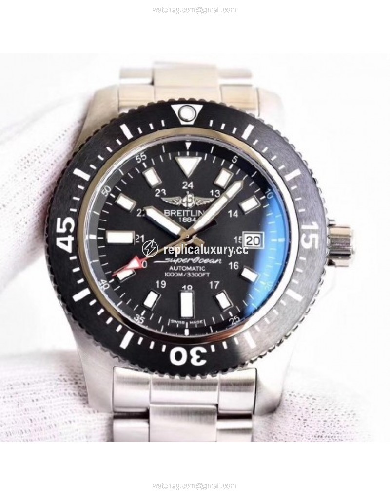 Breitling Superocean 44 Special Mariner Y1739310/BF45/162A GF Stainless Steel Black 