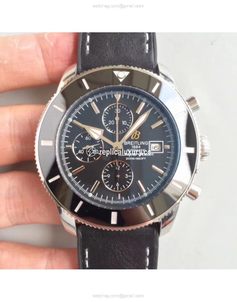 Breitling Superocean Heritage II Chronograph 46 A1332024/B908/441X Noob Stainless Steel Black 