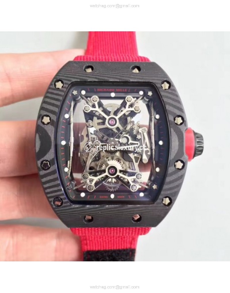 Richard Mille RM50-27-01 NTPT KV Black Forged Carbon Black & Skeleton 