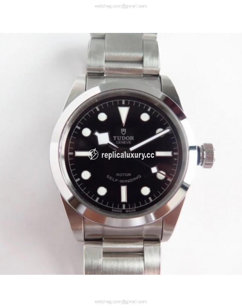 Tudor Heritage Black Bay 36MM 79500-0007 KRF Stainless Steel Black 