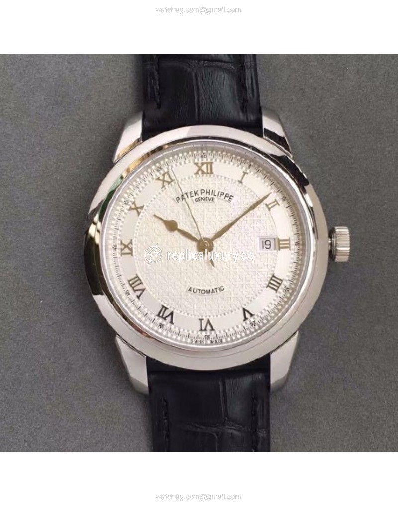 Patek Philippe Calatrava 5296 Stainless Steel White 