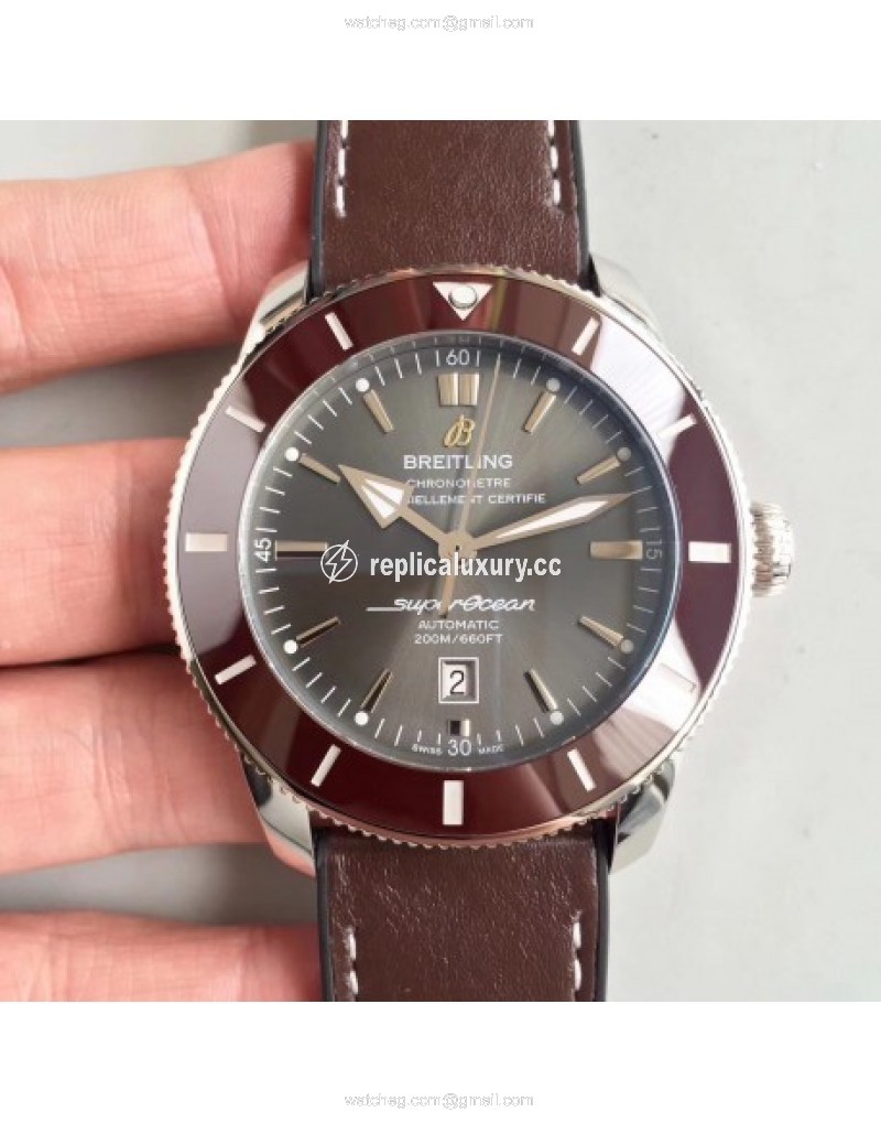 Breitling Superocean Heritage II 42M AB201033/Q617/294S/A20D.2 GF Stainless Steel Anthracite 