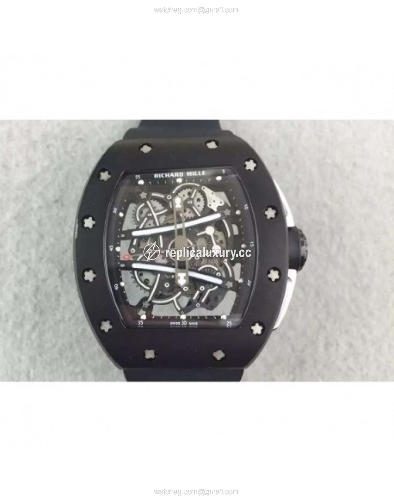 Richard Mille RM61 PVD Black Skeleton 