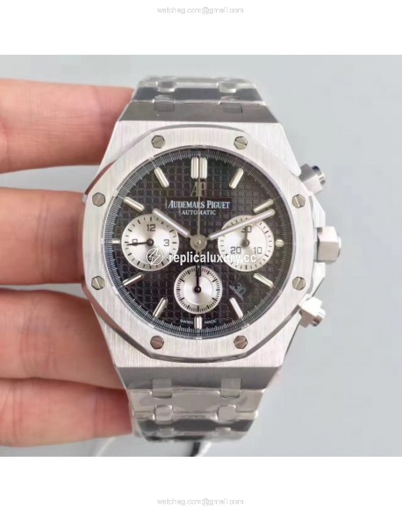 Audemars Piguet Royal Oak Chronograph 26331 JH Stainless Steel Black 