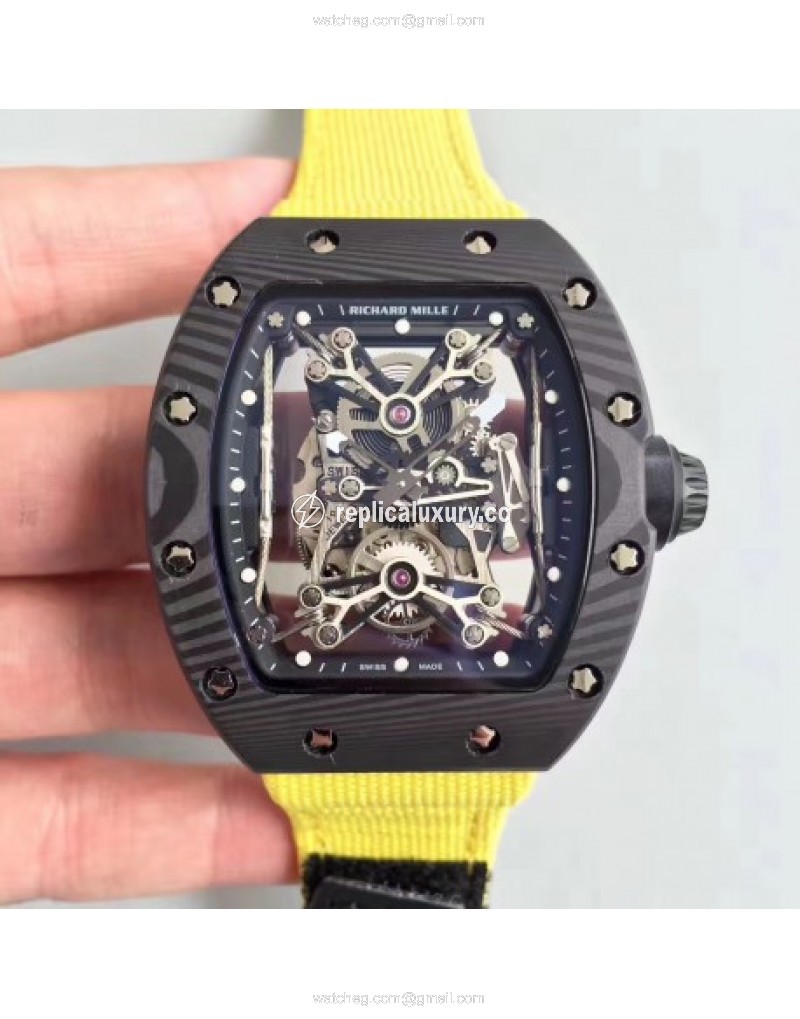 Richard Mille RM50-27-01 NTPT KV Black Forged Carbon Black & Skeleton 