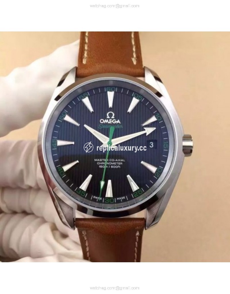 Omega Seamaster Aqua Terra 150M Golf 41MM Stainless Steel Black 