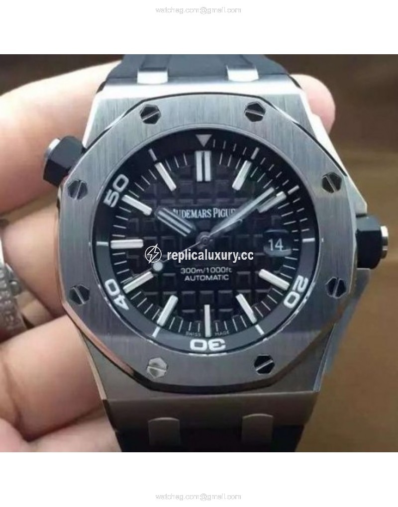 Audemars Piguet Royal Oak Offshore Diver 15710 Stainless Steel Black 
