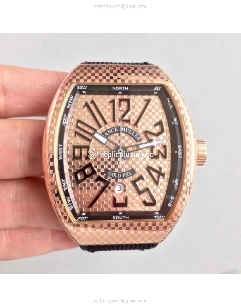 Franck Muller Vanguard V45 ABF Rose Gold Rose Gold 