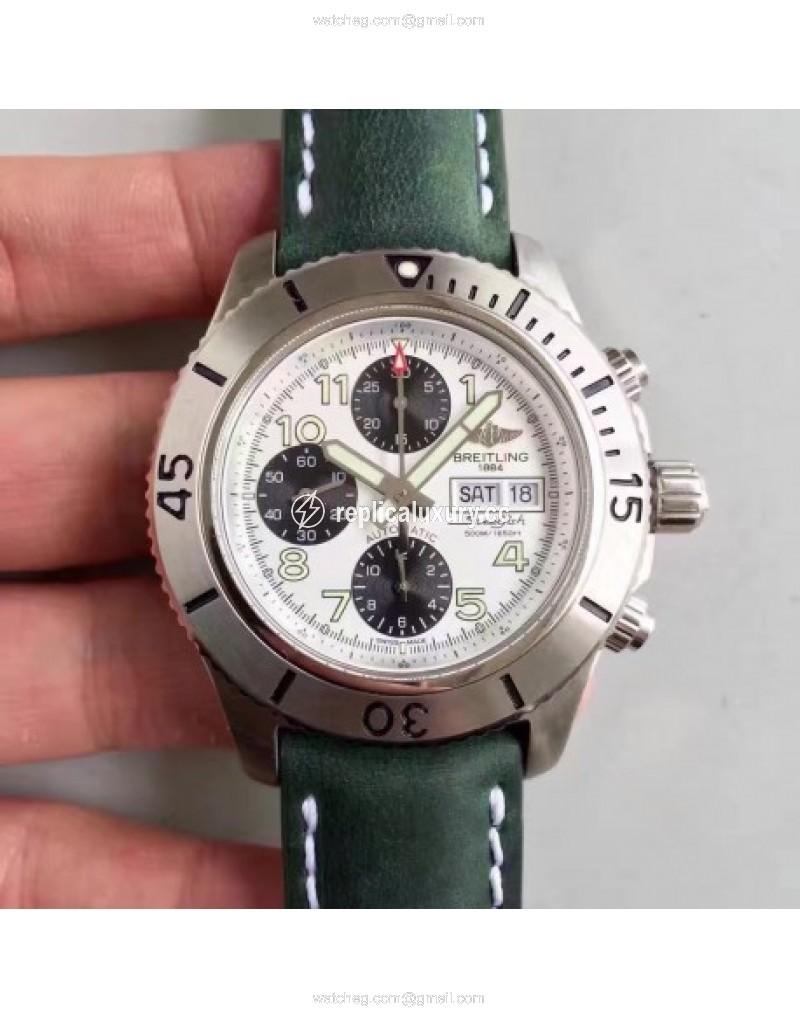 Breitling Superocean Chronograph Steelfish A13341C3/G782/189X/A20BASA.1 Noob Stainless Steel White 