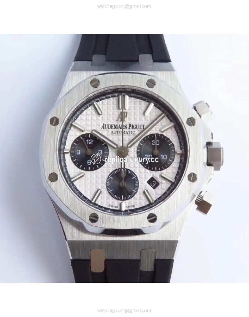 Audemars Piguet Royal Oak Chronograph 26331 JH Stainless Steel Silver 