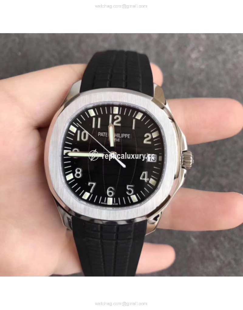 Patek Philippe Aquanaut Jumbo 5167A-001 KM Stainless Steel Black 