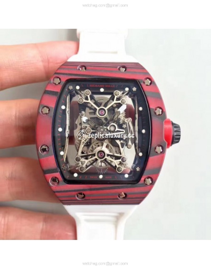 Richard Mille RM50-27-01 NTPT KV Red Forged Carbon Black & Skeleton 