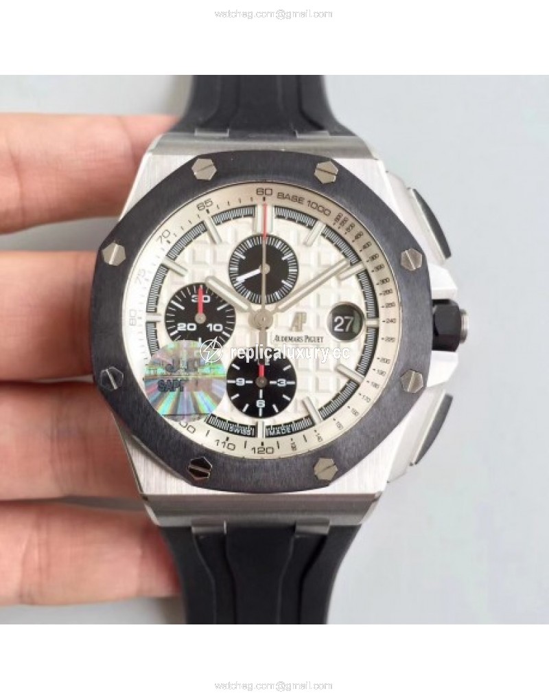 Audemars Piguet Royal Oak Offshore 26400SO.OO.A002CA.01 JF V2 Stainless Steel White 