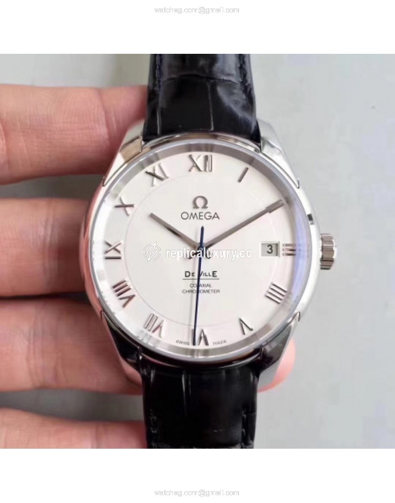 Omega De Ville Co-Axial 41MM 431.13.41.21.02.001 3S Stainless Steel Silver 