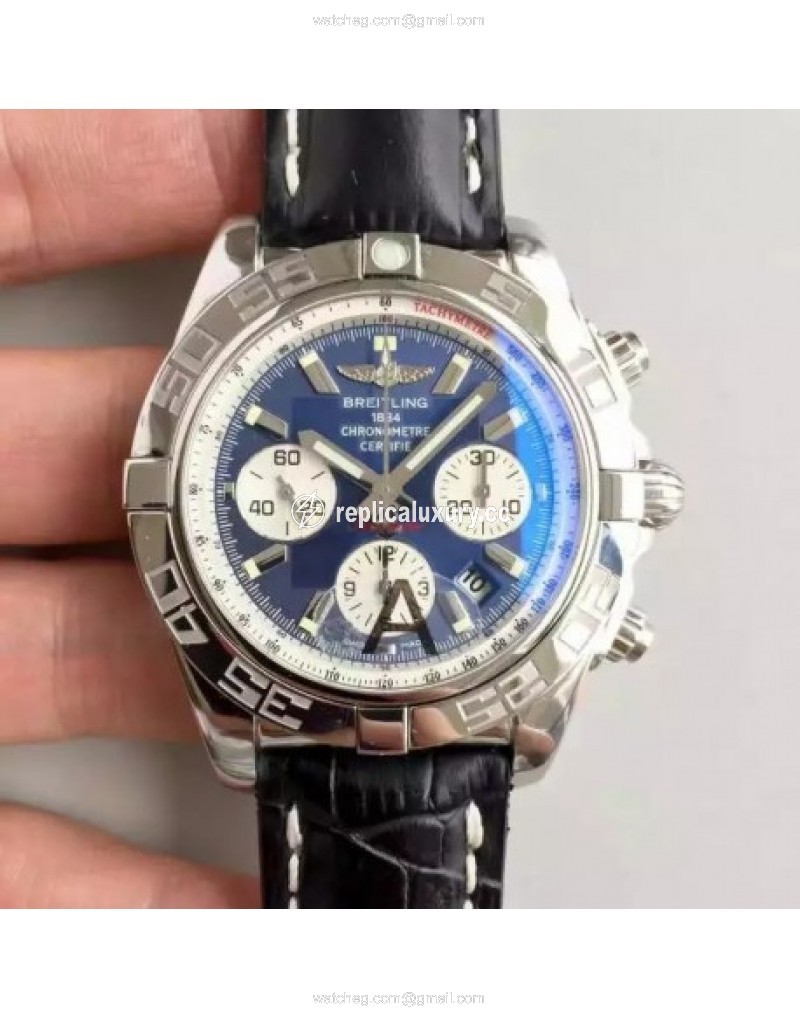 Breitling Chronomat 44 AB011012/C788/435X/A20BA.1 Noob Stainless Steel Blue 
