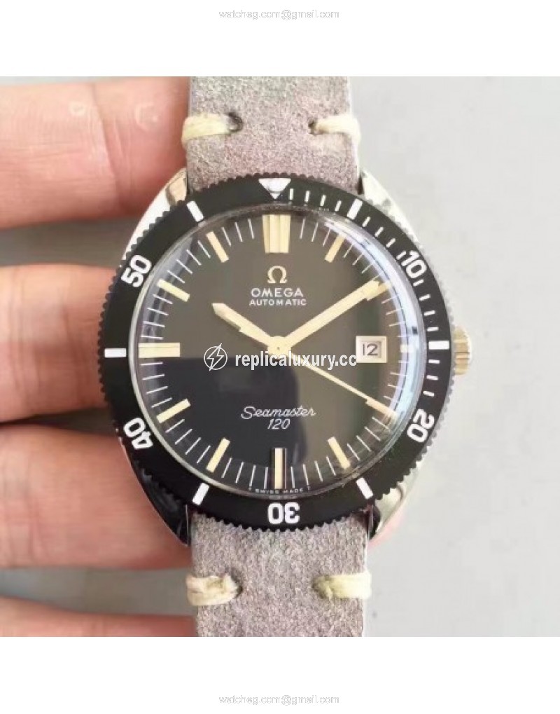 Omega Seamaster 120 Vintage 135.0027 1969 JH Stainless Steel Black 