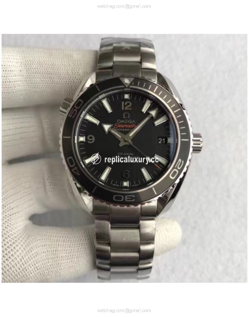 Omega Seamaster Planet Ocean 45MM Stainless Steel Black 