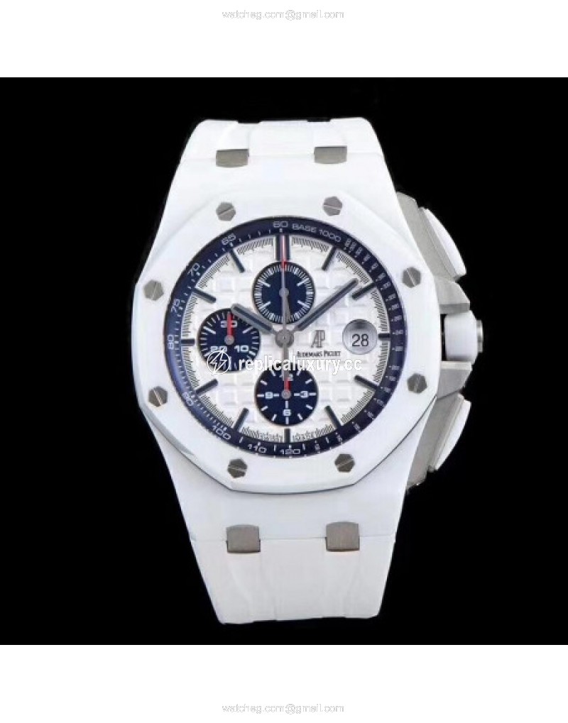 Audemars Piguet Royal Oak Offshore 26402CB.OO.A010CA.01 JF V2 White Ceramic White 