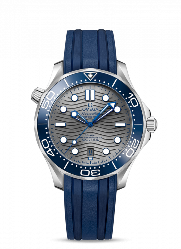 Omega Seamaster Diver 300M Master Co-Axial 42 Stainless Steel / Grey / Rubber 210.32.42.20.06.001