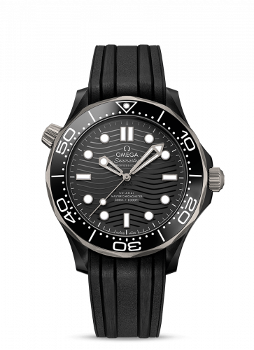 Omega Seamaster Diver 300M Master Co-Axial 43.5 Ceramic / Titanium / Black / Rubber 210.92.44.20.01.001