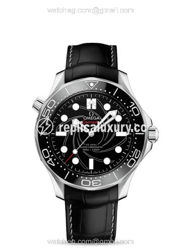 Omega Seamaster Diver 300M Master Co-Axial 42 James Bond Platinum / Black 210.93.42.20.01.001