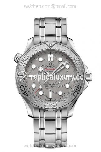 Omega Seamaster Diver 300M Master Co-Axial 42 Platinum Aston Martin Neiman Marcus 210.93.42.20.99.001