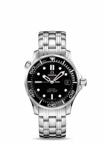 Omega Seamaster Diver 300M Co-Axial 36.25 Stainless Steel / Black / Bracelet / Ceramic 212.30.36.20.01.002