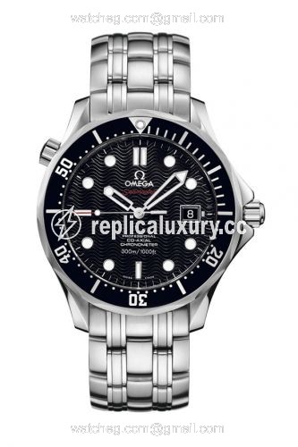 Omega Seamaster Diver 300M Co-Axial 41 Stainless Steel / Black / Bracelet / SASR 212.30.41.20.01.004