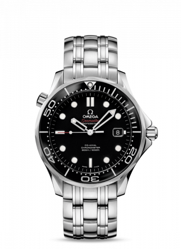 Omega Seamaster Diver 300M Co-Axial 41 Stainless Steel / Black / Bracelet / Ceramic / SASR 212.30.41.20.01.006 